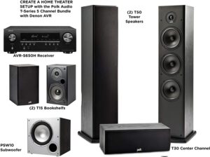 Polk Audio Home Theater System with Subwoofers
